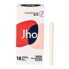 Tampons Avec Applicateur Carton En Coton Biologique Jho