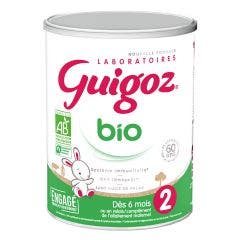 Lait En Poudre Bio 800g De 6 à12 Mois Guigoz