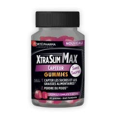 Gummies Capteur de graisses 60 gommes à mâcher XtraSlim Max Forté Pharma