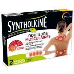 Syntholkine Patchs Chauffants Grand Format X2 Synthol