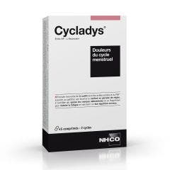 Cycladys 45 Comprimés Cycle Menstruel Nhco Nutrition