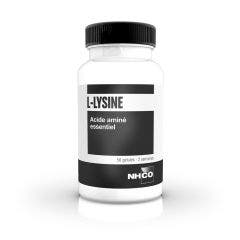 L-LYSINE 56 Gélules Acide Aminé Essentiel Nhco Nutrition