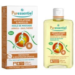 Huile De Massage Bio 200ml Articulations Et Muscles Puressentiel