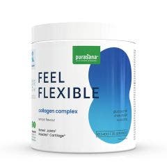 Feel Flexible Poudre Articulaire 240g Collagène Complexe Saveur Citron Purasana