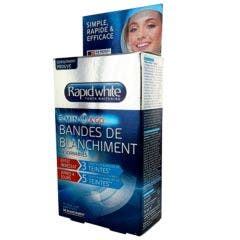 Bandes De Blanchiment Express 5 Minutes 14 Sachets De 2 Bandes + 1 Accelerateur Rapid White