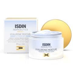 Crème de Jour Hydratante et Anti-Age 50g Hyaluronic Moisture Peaux Normales à Sèches Isdin