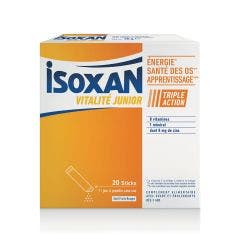 Vitalité Junior 20 Sticks Energie, santé des os et apprentissage Isoxan