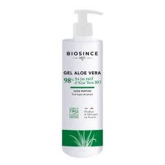 Gel Aloe Vera Bio 500ml Sans Parfum Tous Types de Peaux Bio Since 1975