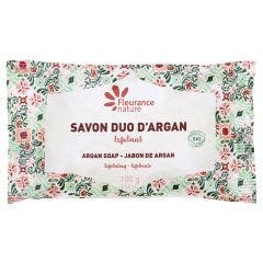 Savon exfoliant Duo d'Argan Bio 100g Fleurance Nature