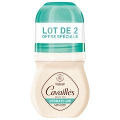 Déodorant Roll-On 48H 2x50ml Dermato Peaux sensibles Rogé Cavaillès
