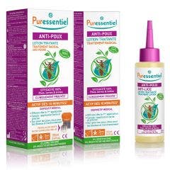 LOT Lotion traitante avec peigne 300ml Puressentiel