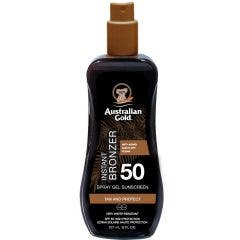 Spray Gel Solaire SPF50 avec Bronzer 237ml Australian Gold
