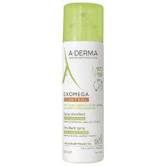 Spray Emollient Anti-Grattage 200ml Exomega Control Peaux Sèches à Tendance à L'Eczéma Atopique A-Derma