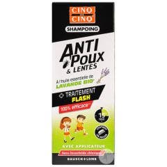 Shampooing Lavande Bio Anti Poux Et Lentes + Peigne 100ml Cinq Sur Cinq