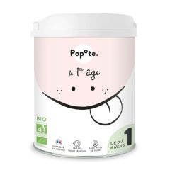 Lait Infantile 1er Age Bio 800g 0 à 6 Mois Popote