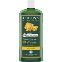 Shampooing volume bière et miel bio 250ml Logona