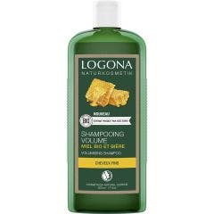 Shampooing volume bière et miel bio 500ml Logona