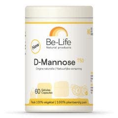 D-Mannose 750 60 Gélules Be-Life