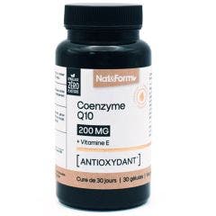 Coenzyme Q10 30 Gélules Premium Nat&Form