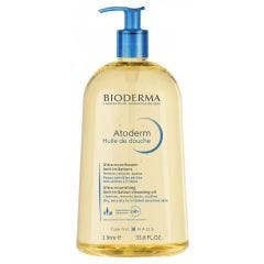 Huile de Douche Corps et Visage 1L Atoderm Peaux Très Sèches à Atopiques Bioderma