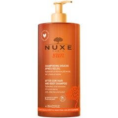 Shampooing Douche Hydratant Apres-soleil 750ml Sun Corps Et Cheveux Nuxe