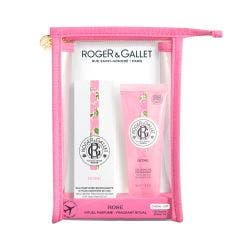 Trousse Eau Parfumée Bienfaisante et Gel Douche Rose Roger & Gallet