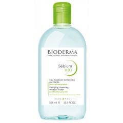 Eau micellaire 500ml Sebium H2O Peaux grasses Bioderma
