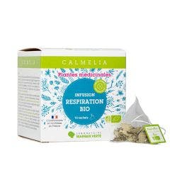Infusion Respiration bio 15 infusettes Calmelia