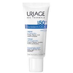 creme Reparatrice Au Cuivre-zinc Spf50+ 40ml Uriage 40ml Bariederm Cica Uriage