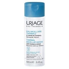 Eau Micellaire Thermale Visage et Yeux 100ml Peaux Normales à Sèches Uriage