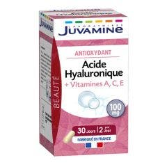 Acide Hyaluronique + Vitamines A, C, E 60 Gélules Antioxydant Juvamine