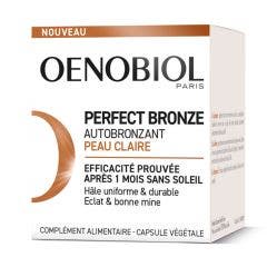 Autobronzant 30 capsules Perfect Bronze Peau claire Oenobiol