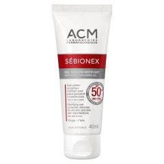 Gel Solaire Matifiant spf 50 40ml Sébionex Acm