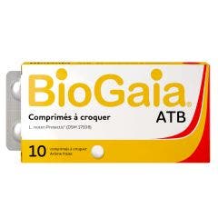Comprimés à Croquer Arome Fraise x10 Biogaia