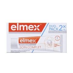 Dentifrice Soin Complet 2x75ml Anti-Caries Plus Elmex
