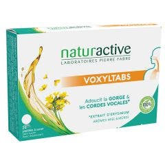 Phytaroma Voxyltabs 24 Pastilles Naturactive