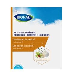 Ail + Olivier + Aubepine 200 Gélules Biotechnie