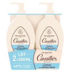Soin Lavant Antibactérien 2x500ml Intime Rogé Cavaillès