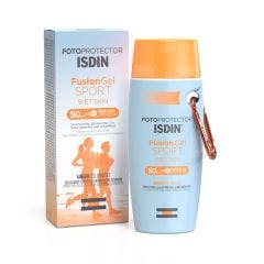 Crème solaire corps pour le sport SPF50 100ml FusionGel Sport Fotoprotector Isdin