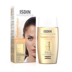 Crème solaire visage anti-pollution SPF30 50ml FusionWater Urban Fotoprotector Isdin