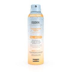 Crème solaire corps SPF50 250ml Transparent Spray Fotoprotector Isdin