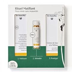 Coffret Rituel Matifiant 70ml Dr. Hauschka