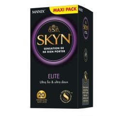 Préservatifs Sans Latex x20 Elite Ultra Fin et Ultra Doux Manix