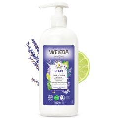 Gel Douche 400ml Aroma Shower Relax Tous Types de Peaux Weleda