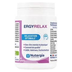 Ergyrelax 60 Gélules Relaxation Optimale Nutergia