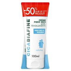 Crème Pieds Secs Anti-fendillements 2x100ml Cicabiafine Biafine