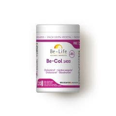 Be-col 1400 Levure De Riz Rouge 120 Gelules Vegetales Be-Life