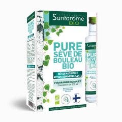 Pure Sève de Bouleau 3x500ml Détoxifie, Reminéralise Santarome