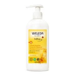 Creme Lavante Corps Et Cheveux Bebe 400ml Calendula Weleda