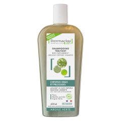 Shampooing traitant bio 400ml Cheveux Gras Et Pellicules Argile Verte Dermaclay
